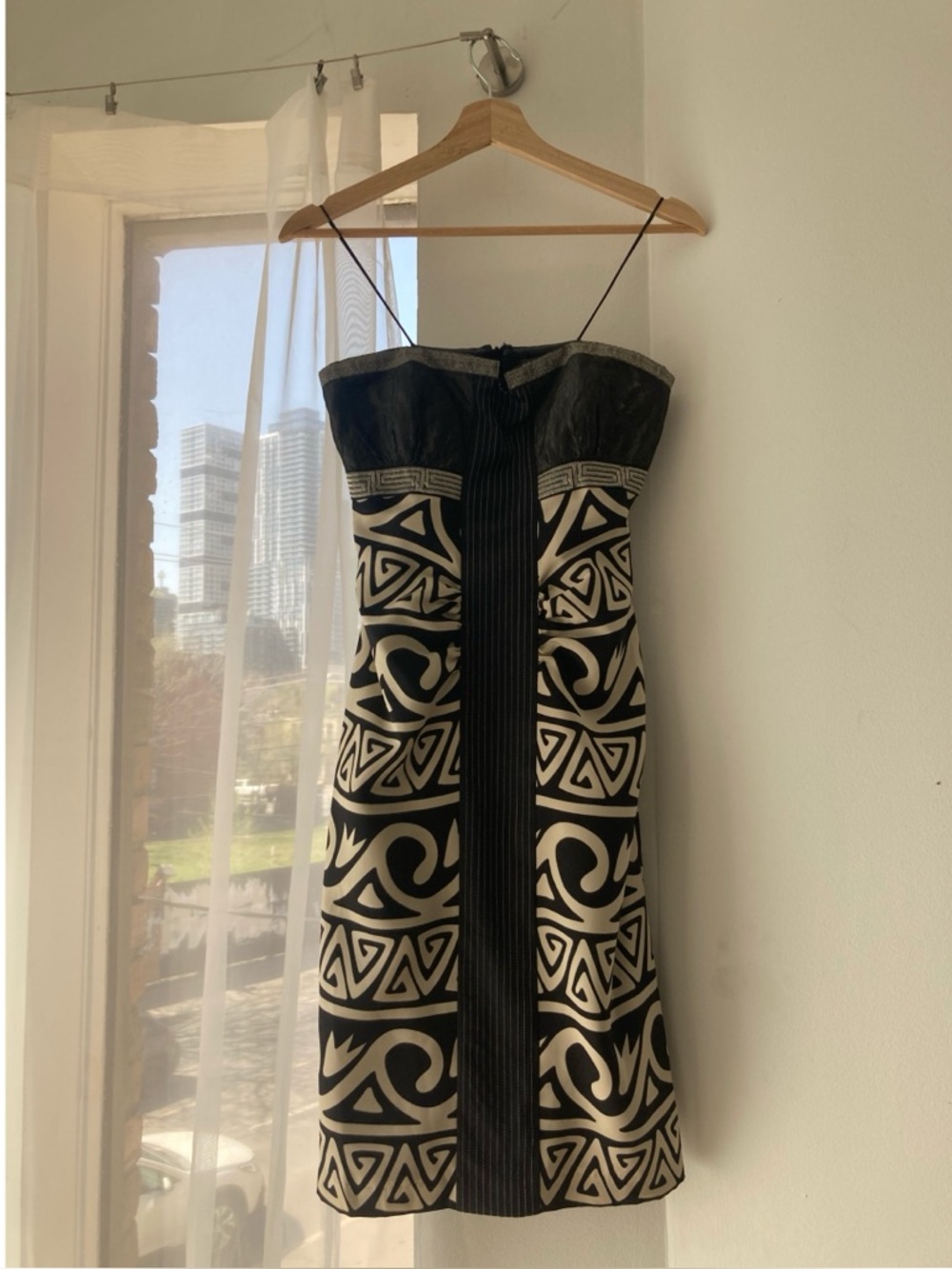 Nicole Miller vintage silk cocktail dress - size 6